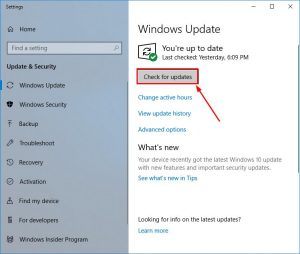 dxdiag windows 10 update
