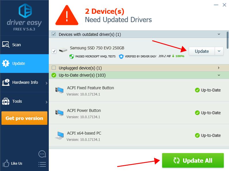 samsung nvm express driver improvement