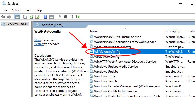 Wlan windows. Служба автонастройки беспроводной сети wlansvc не запущена Windows 10. Служба отвечающая за интернет Windows 7. WLAN autoconfig по русски. Связь с виндовс самсунг.