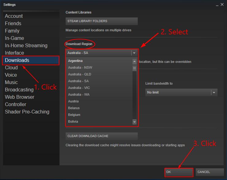 steam wont download a subscribed item on the workshop