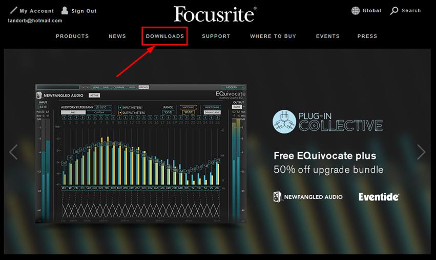 focusrite scarlett 2i2 driver download windows 10 64 bit