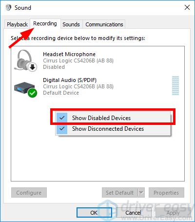 Fixed Headset Mic Not Working 2021 Guide Driver Easy