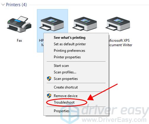 Solved Printer Not Connected Quickly Easily Driver Easy