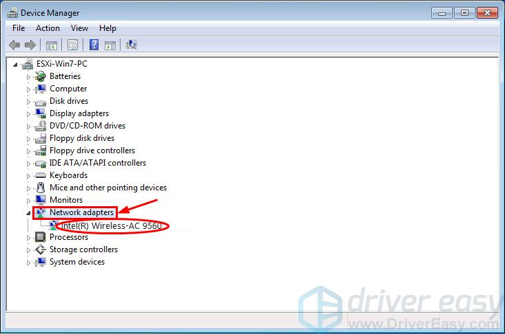 internet drivers for windows 7