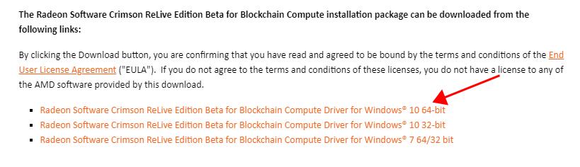 Amd blockchain driver not workig btc genesis mma