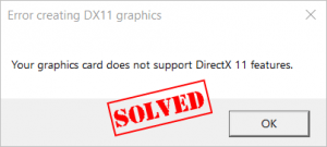 bluestack direct x your graphics card does not support