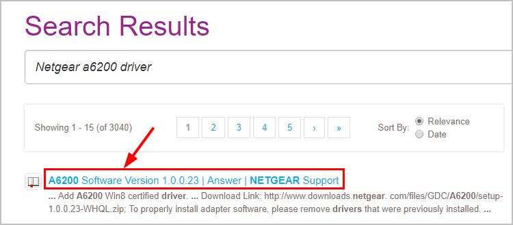 netgear a6200 wifi adapter driver update