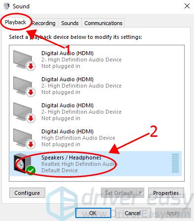 logitech g230 microphone detected but cannot heart