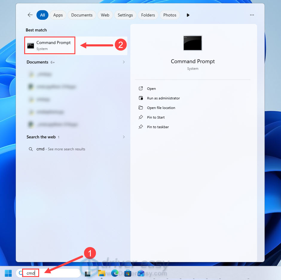 run cmd on windows 11
