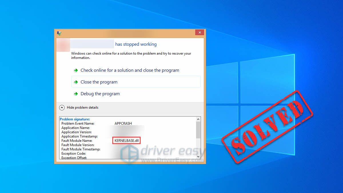 SOLVED] | “” crash issue | Quickly & Easily! - Driver Easy