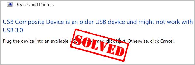 forklare Ørken mover USB Composite Device is an older USB device [SOLVED] - Driver Easy