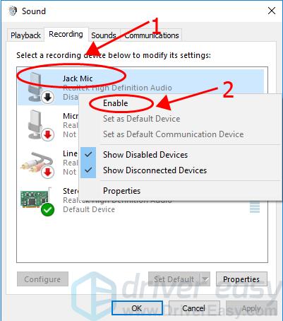 logitech usb microphone not working