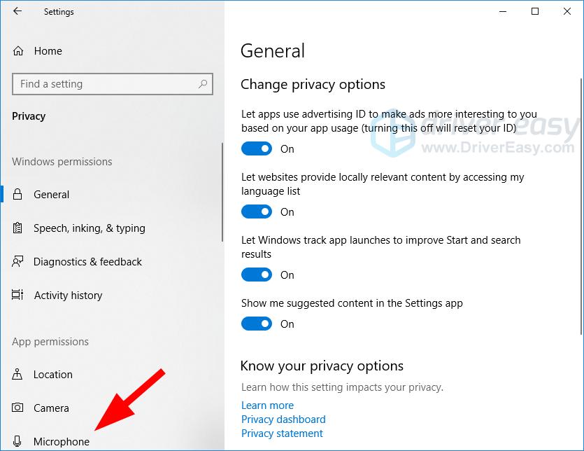 how to turn on microphone windows 10 with headphones