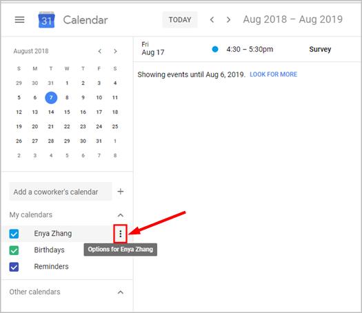 import vcs to google calendar