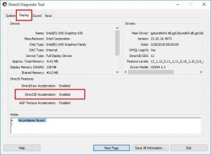 Ошибка critical error could not find any compatible direct3d acceleration devices aion