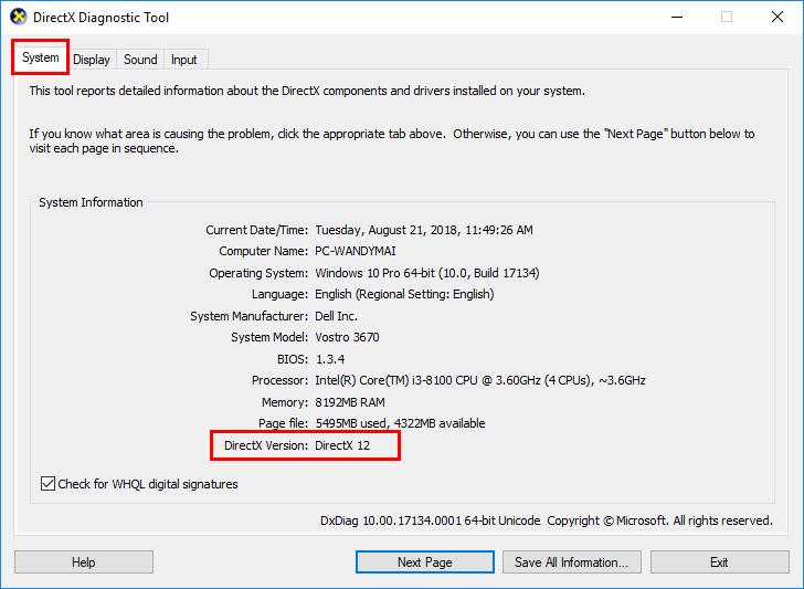 cara mengaktifkan direct3d acceleration windows 10