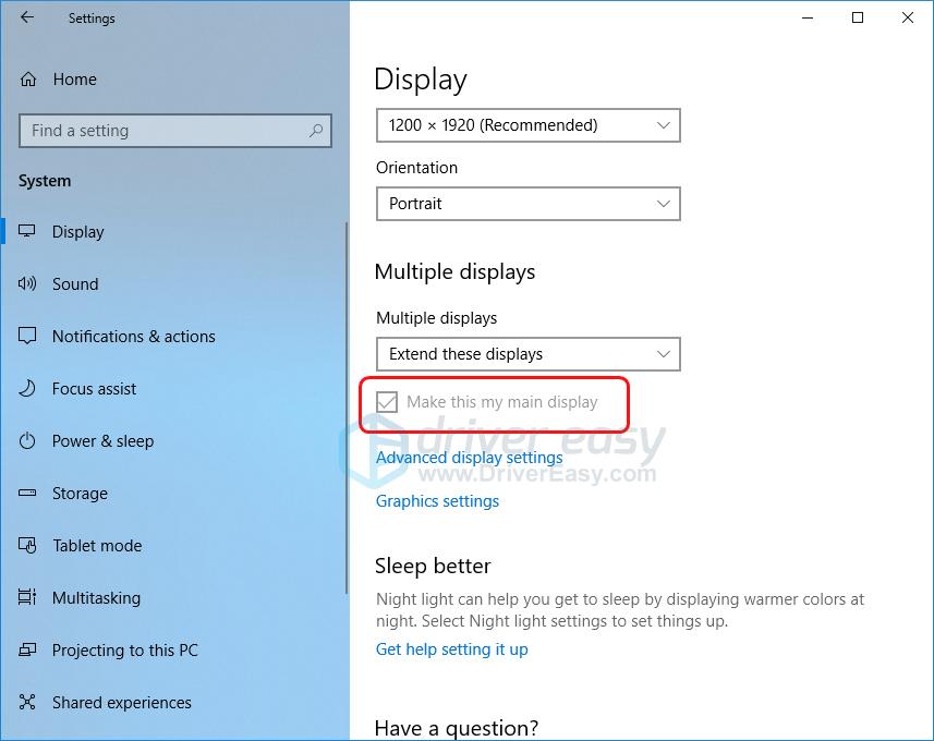 How to Change Windows 10 Display Settings - Driver Easy