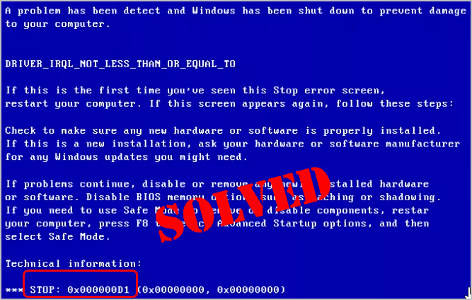 blue screen memory management internal components shutdown