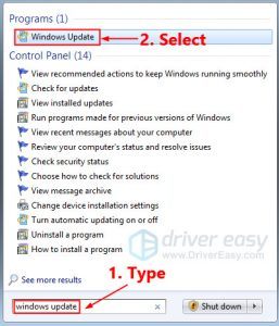 How to Fix Windows 7 Update Stuck - Driver Easy