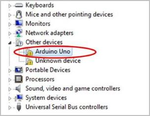 Usb driver for arduino uno