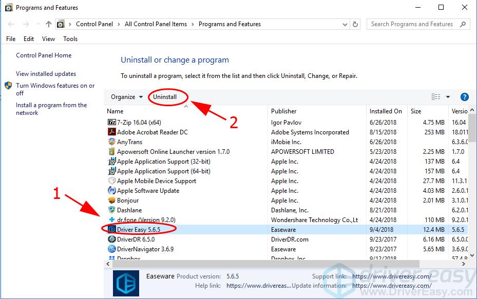 idisplay win 10 crashing