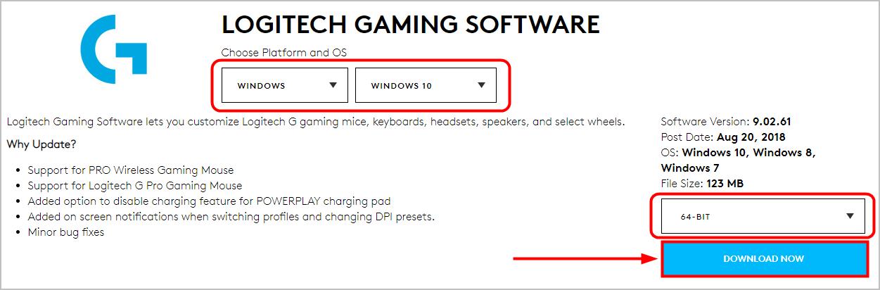 Hele tiden Kritisk overrasket Logitech Gaming Software - Latest Download For Windows - Driver Easy