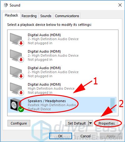 Solved Dell Audio Not Working Quickly Easily Driver Easy