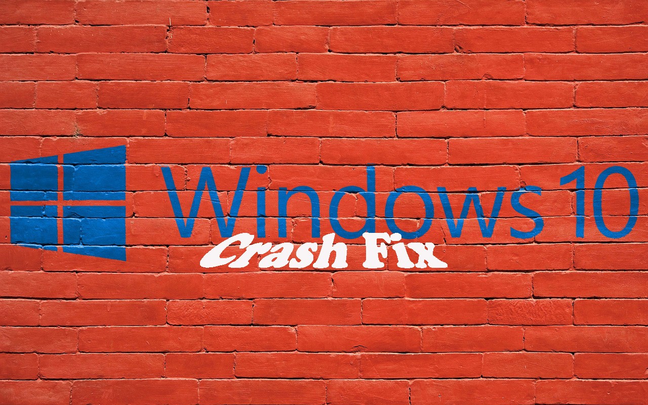 programs crashing windows 10