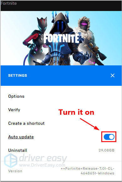 Fortnite Just Keeps Saying Patching Solved Fortnite Login Failed Quickly Easily Driver Easy