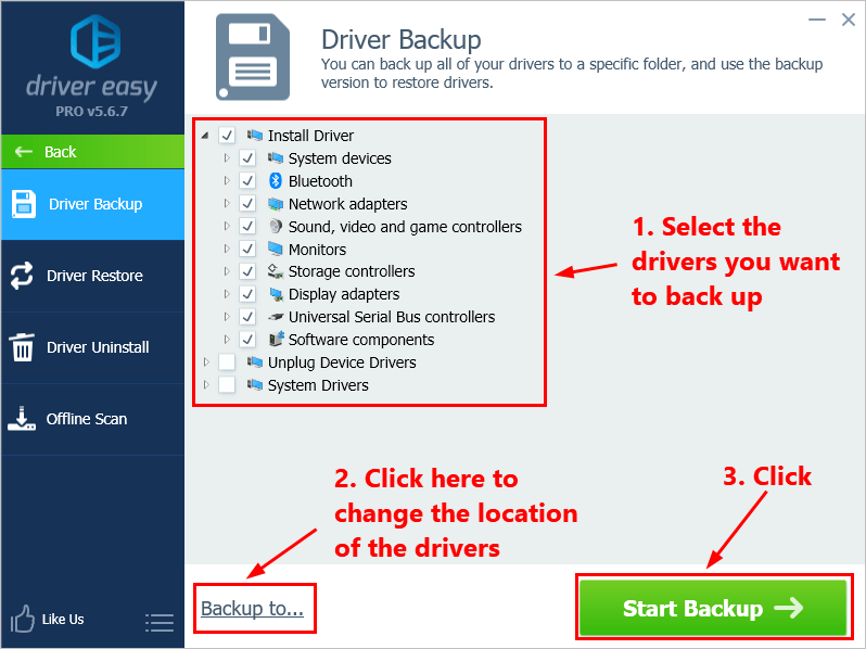 How to back up your drivers in Windows 10 [Easily] Driver Easy