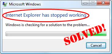 windows explorer has stopped working