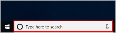 search bar windows 10 not working