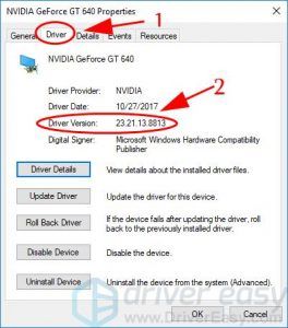 check nvidia driver version ubuntu
