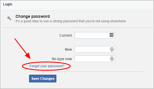 How To Change Facebook Password 