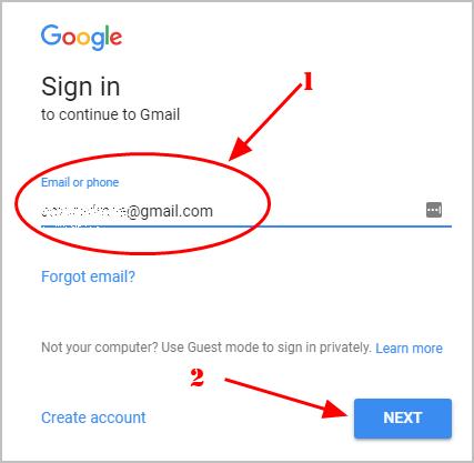 gmail master password reset