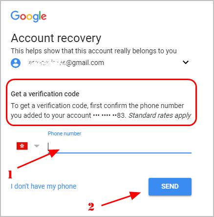 How To Reset Your Gmail Password With Verification Code Driver Easy