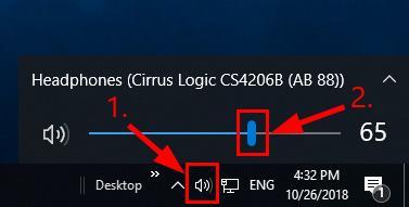 asus laptop volume too low