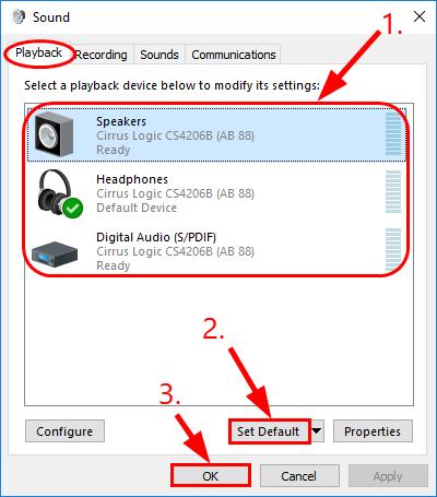 asus no audio output device installed