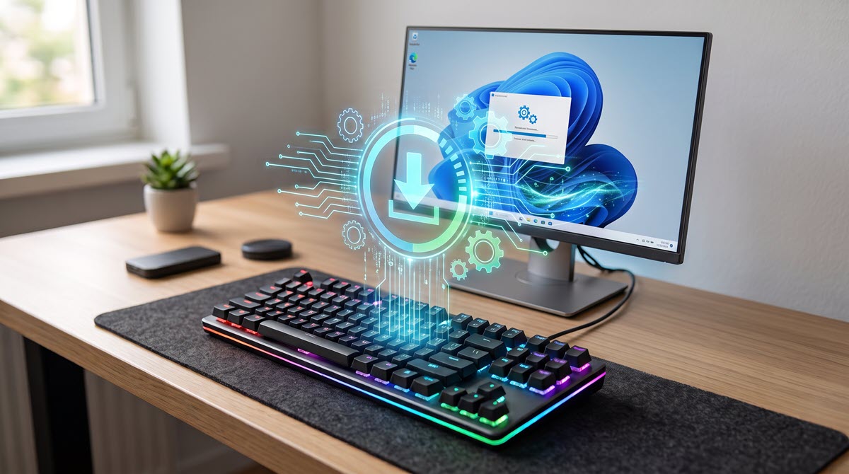 download and update keyboard driver for windows pc