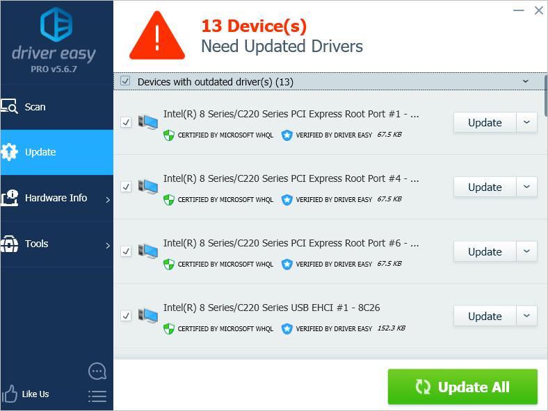 Eq-3 port devices driver device