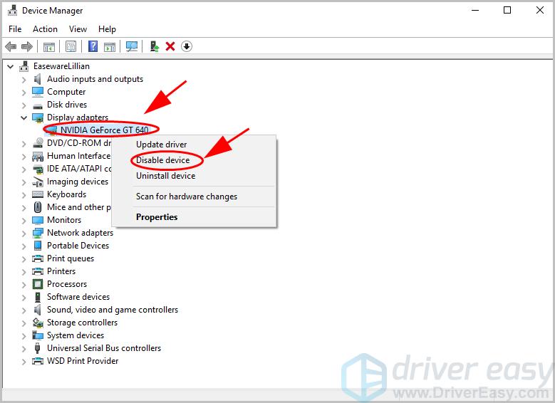 standard vga driver for windows 7 download