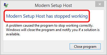 Modern Setup Host — What is it & how to fix it if it stops working