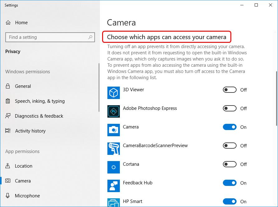 hp truevision hd settings