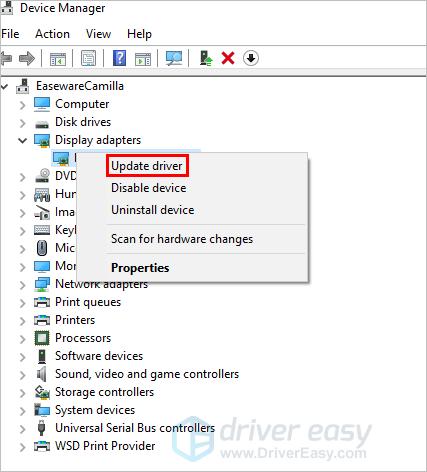 how to update intel graphics driver to version 7