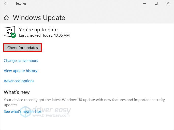intel display driver update windows 10