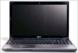 acer blue light black screen