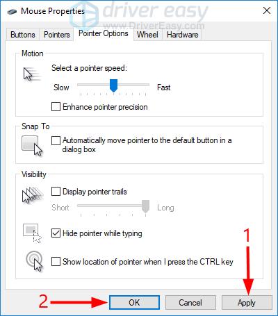 Windows Pointer Speed Fortnite Fortnite Mouse Sensitivity Solved Driver Easy