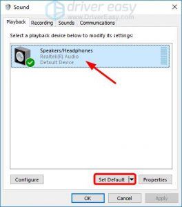 Laptop not detecting headphones [Solved] - Driver Easy