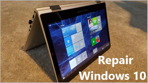 how to geek tools to repair windows 10