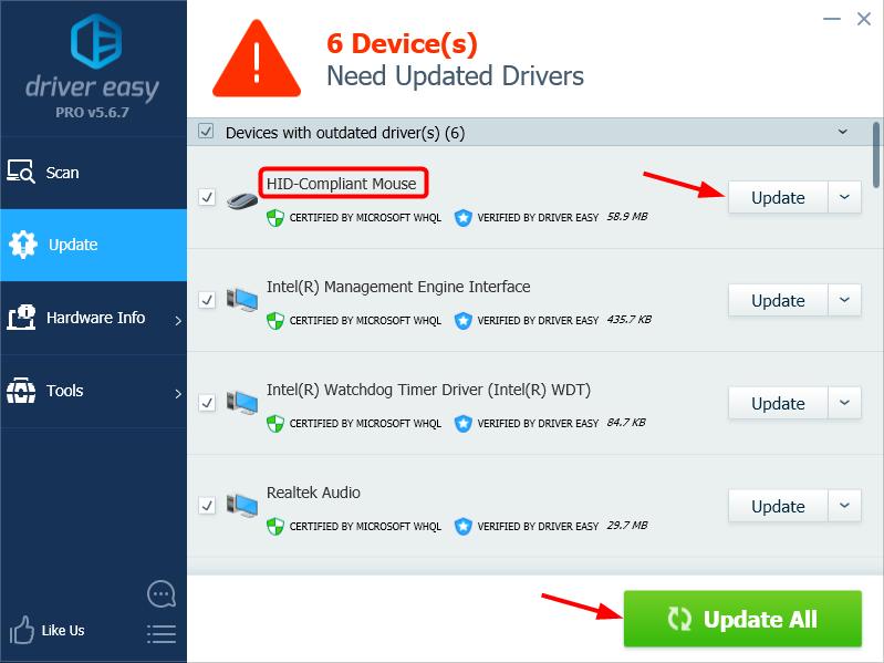 free driver updater tools